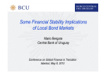 Some Financial Stability Implications of Local Bond Markets
