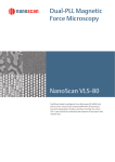 NanoScan VLS-80 Dual-PLL Magnetic Force Microscopy - Ion-Tof
