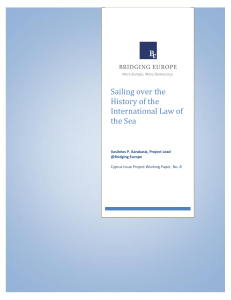 Sailing over the History of the International Law of