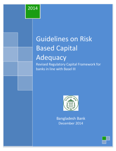 Guidelines on Risk Based Capital Adequacy