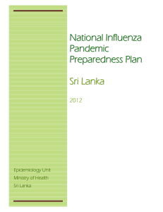 National Influenza Pandemic Preparedness Plan