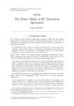 The Future Shape of EU Investment Agreements