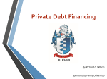 Private Debt Financing