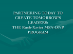 PARTNERING TODAY TO CREATE TOMORROW`S LEADERS: THE