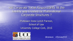 Will Corporate Social Responsibility fill the liability gap Created by