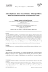 Senior Diplomats in the French Ministry of Foreign Affairs: When an