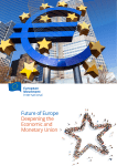 Future of Europe Deepening the Economic and Monetary Union