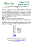 product data sheet