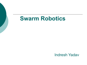 Swarm Robotics - 123SeminarsOnly.com