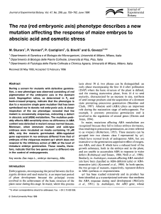 phenotype describes a new mutation affecting