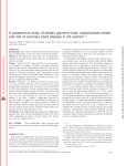 A prospective study of dietary glycemic load, carbohydrate intake