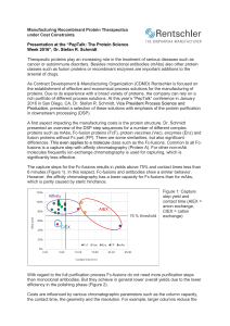 Manufacturing Recombinant Protein Therapeutics under Cost