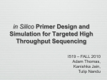in Silico Primer Design and Simulation for Targeted