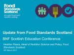 Food Standards Scotland.