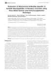 Production of Monoclonal Antibodies Specific to