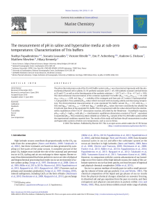 Characterization of Tris buffers - ePrints Soton