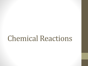 Chemical Reactions