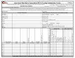 American Shorthorn Association DNA Testing Submission Form