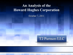 An Analysis of the Howard Hughes Corporation