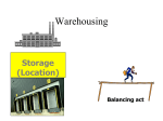 Warehousing