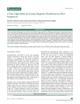 a fast algorithm for exonic regions prediction in dna sequences