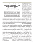 UV Irradiation of Polycyclic Aromatic Hydrocarbons in Ices