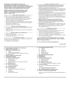 Prescribing information - Novartis Pharmaceuticals Corporation