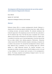 Development of Bi-functional molecules for use in the control and