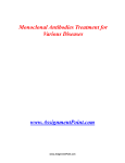 Monoclonal Antibodies Treatment for Various Diseases www