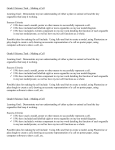 Grade 8 Science Task – Making a Cell Learning Goal: Demonstrate