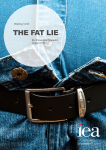 The Fat Lie - Institute of Economic Affairs
