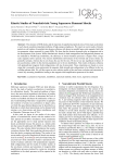 Kinetic Studies of Nonrelativistic Young Supernova Remnant