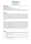MSc in Biochemistry Dissertation Project – 2nd Cycle Student´s