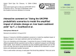 Using the UKCP09 probabilistic scenarios to model the amplified