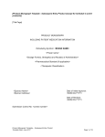 [Product Monograph Template - Standard]