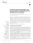 Protease-Activated Receptors and other G-Protein