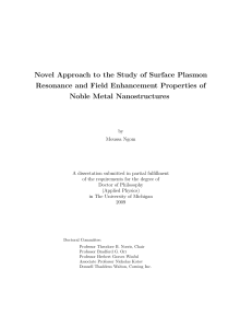 Novel Approach to the Study of Surface Plasmon Resonance and