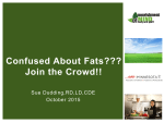 Confused About Fats??? Join the Crowd!!