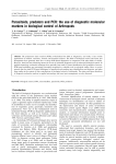 Parasitoids, predators and PCR: the use of diagnostic