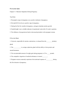 Pre-Lecture Quiz