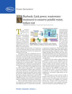 Burbank: Link power, wastewater treatment to conserve
