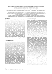 development of temperature sensitive paints for the high enthalpy