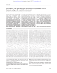 Myeloblastin is an Myb target gene: mechanisms of regulation in