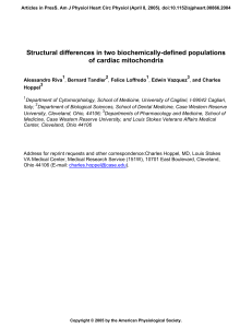 Structural differences in two biochemically-defined