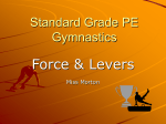 Standard Grade PE S3 Gymnastics