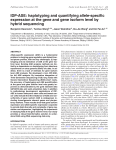 IDP-ASE: haplotyping and quantifying allele