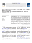 Lower activation in the right frontoparietal network during a counting