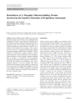 Knockdown of a Mosquito Odorant-binding Protein Involved in the