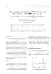 Structural Characterization of Photoluminescent Porous Silicon with