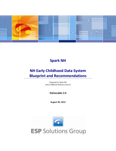 NH Early Childhood Data System Integration Blueprint